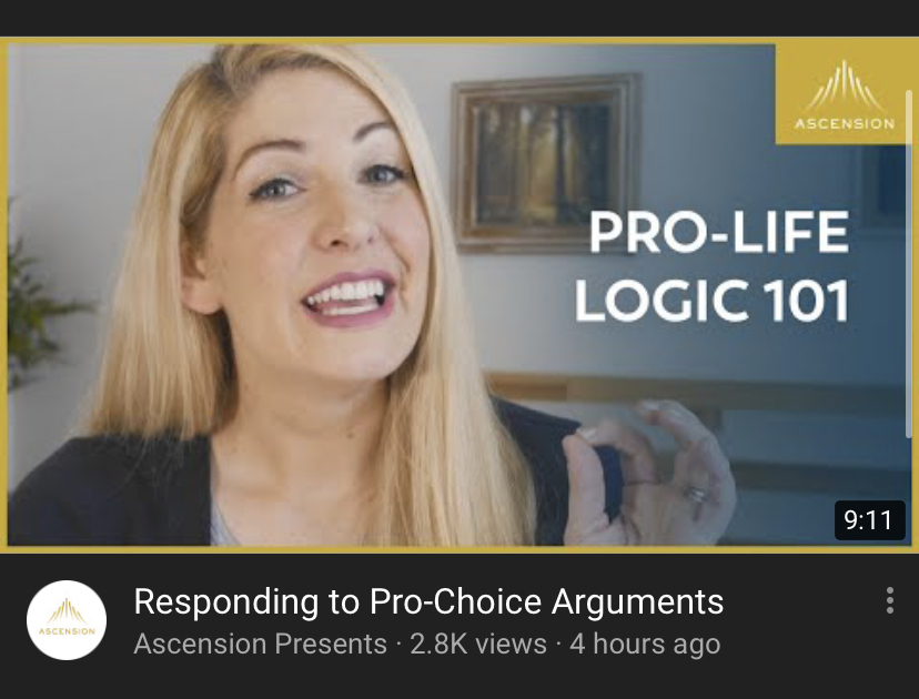 Pro-Life Logic